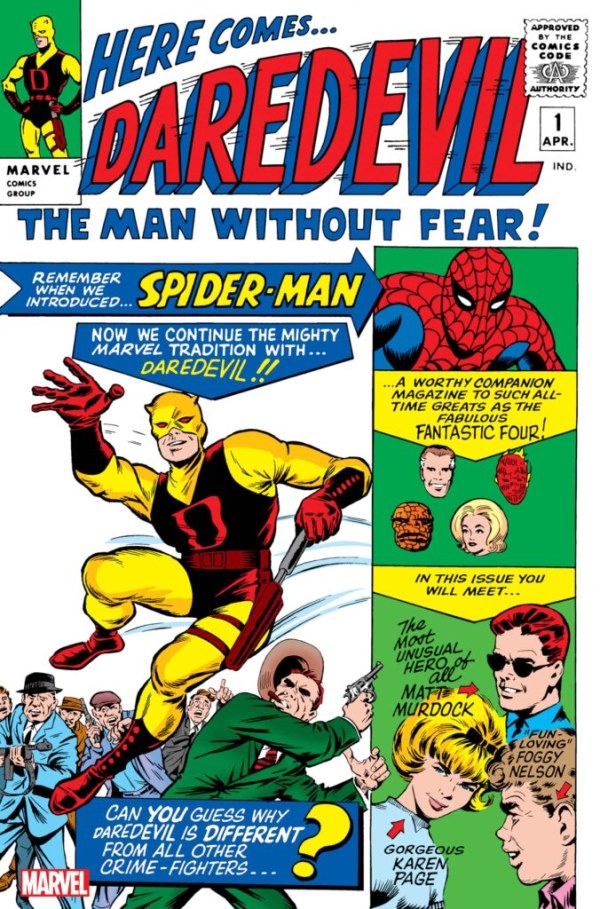 Daredevil #1 Facsimile (2025) Foil