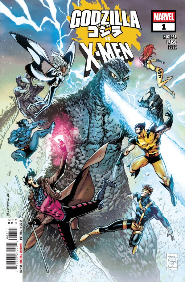 Godzilla vs X-Men #1