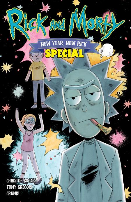 Rick and Morty: New Year, New Rick Special #1 (Beck Kubrick Variant)