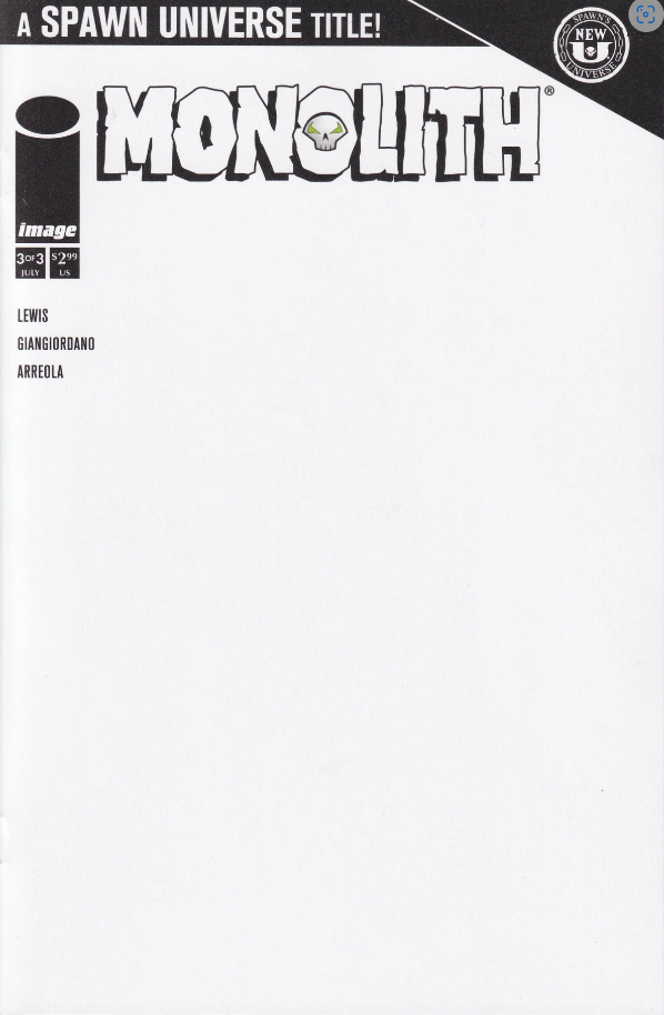 Monolith #3 (Blank Variant)