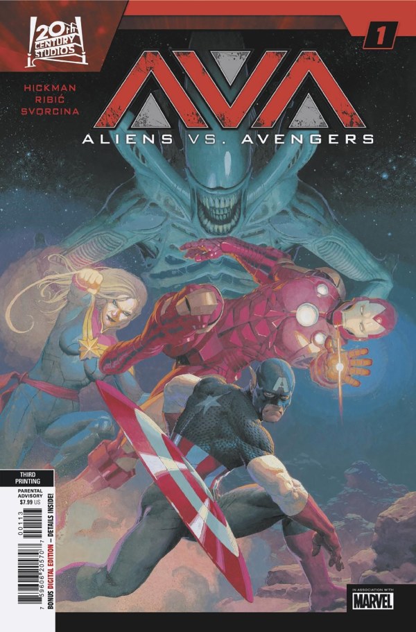 Aliens vs Avengers #1