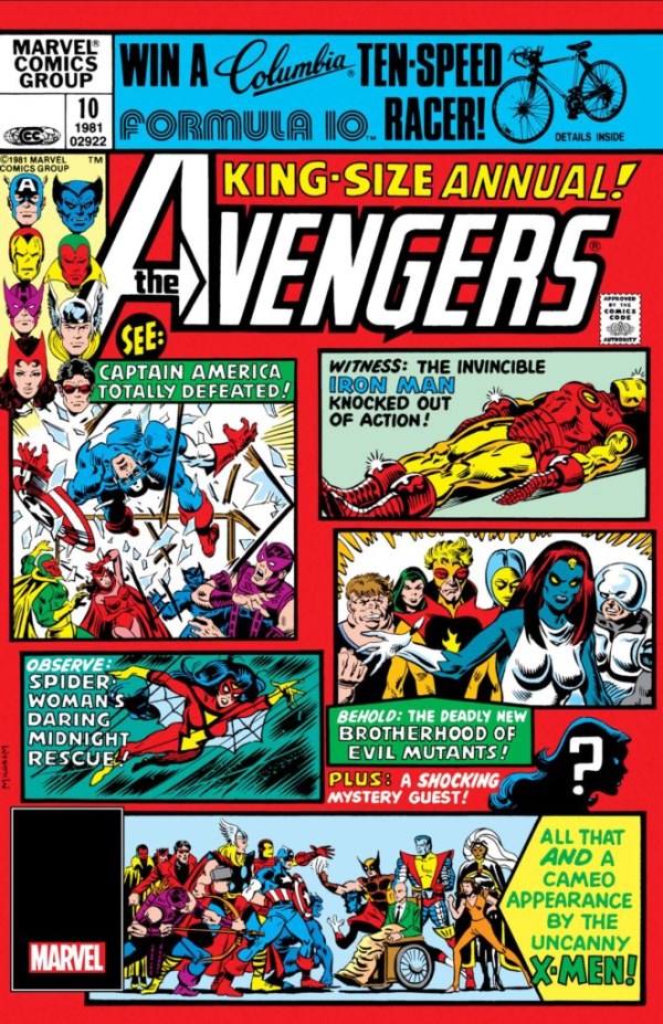 Avengers Annual #10 Facsimile (2024) Foil