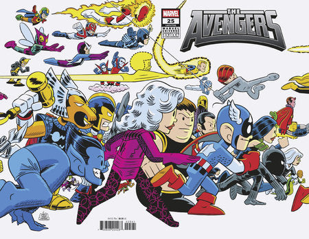 Avengers #25 (Chris Giarrusso Wraparound Connecting Variant)