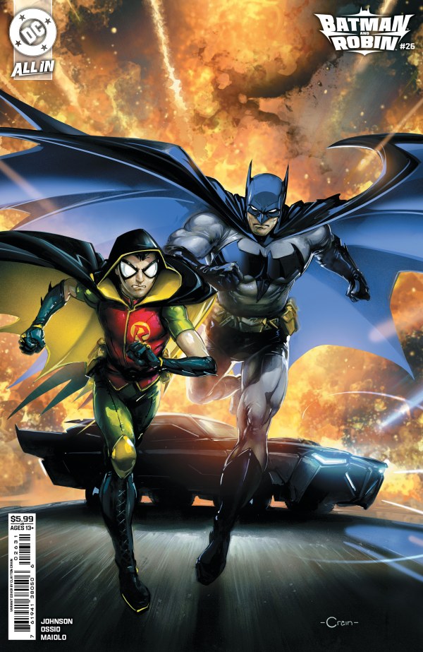 Batman & Robin #26 (Clayton Crain Variant)
