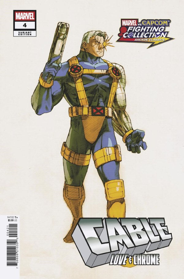 Cable: Love & Chrome #4 (Marvel vs Capcom Variant)