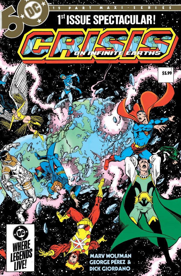 Crisis on Infinite Earths #1 Facsimile (2024) Foil