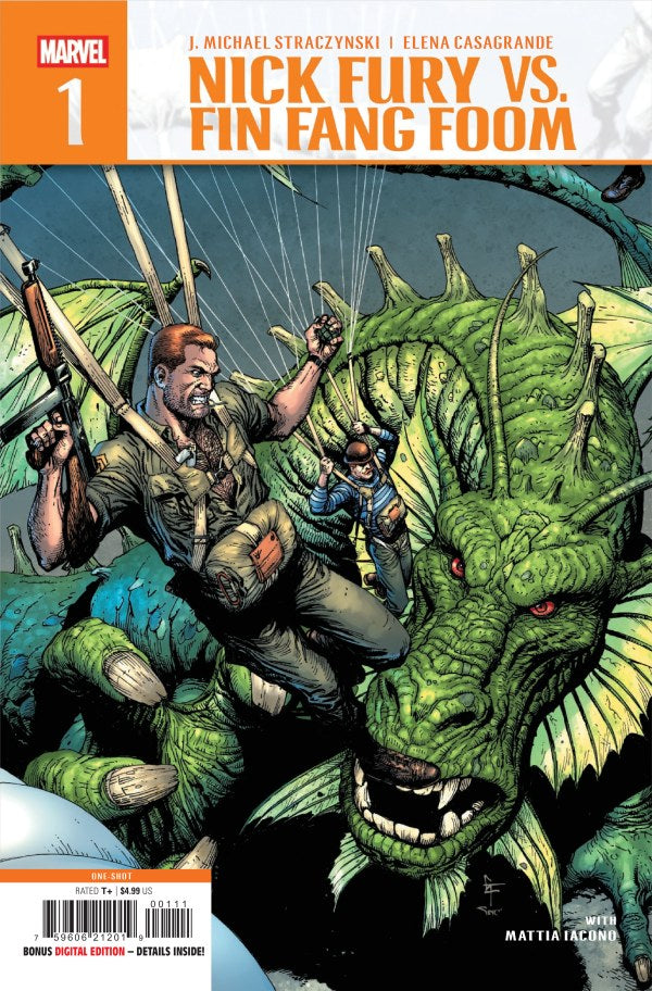Nick Fury vs Fin Fang Foom #1