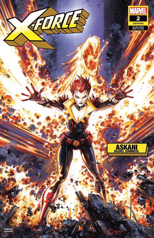 X-Force #2 (2024) Clayton Crain Variant