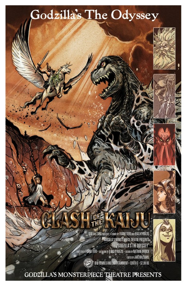 Godzilla's Monsterpiece Theatre Presents: Godzilla's the Odyssey #1