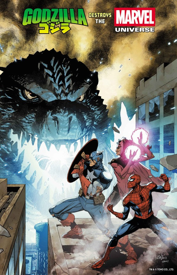 Godzilla Destroys the Marvel Universe #1 (Foil)