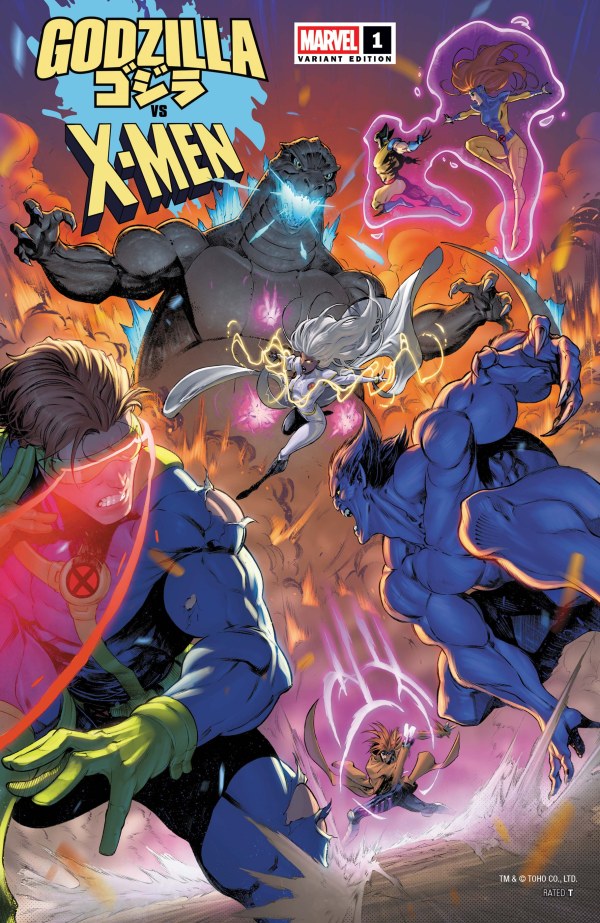 Godzilla vs X-Men #1