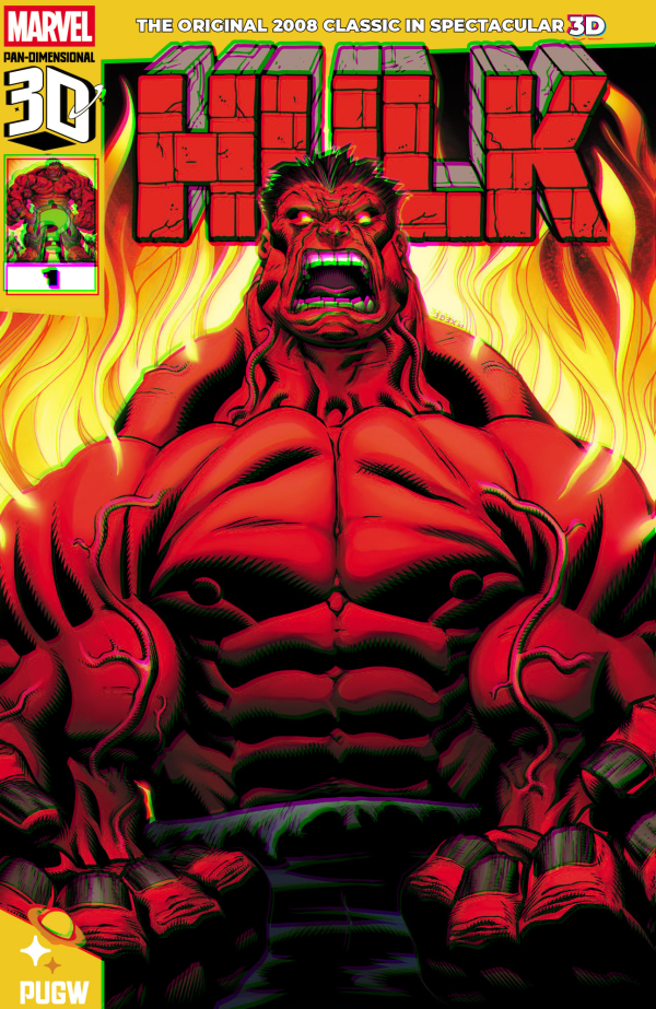 Hulk #1 Facsimile (2025) Pan Dimensional 3D Edition
