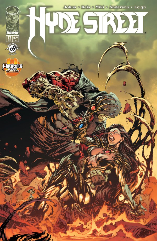 Hyde Street #13 (Witchblade Team-Up Variant)