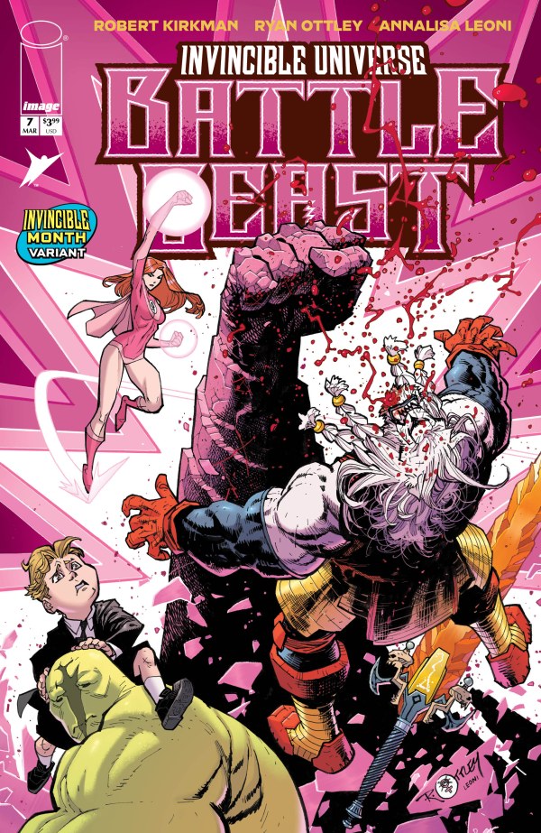Invincible Universe: Battle Beast #7 (Invincible Team-Up Variant)
