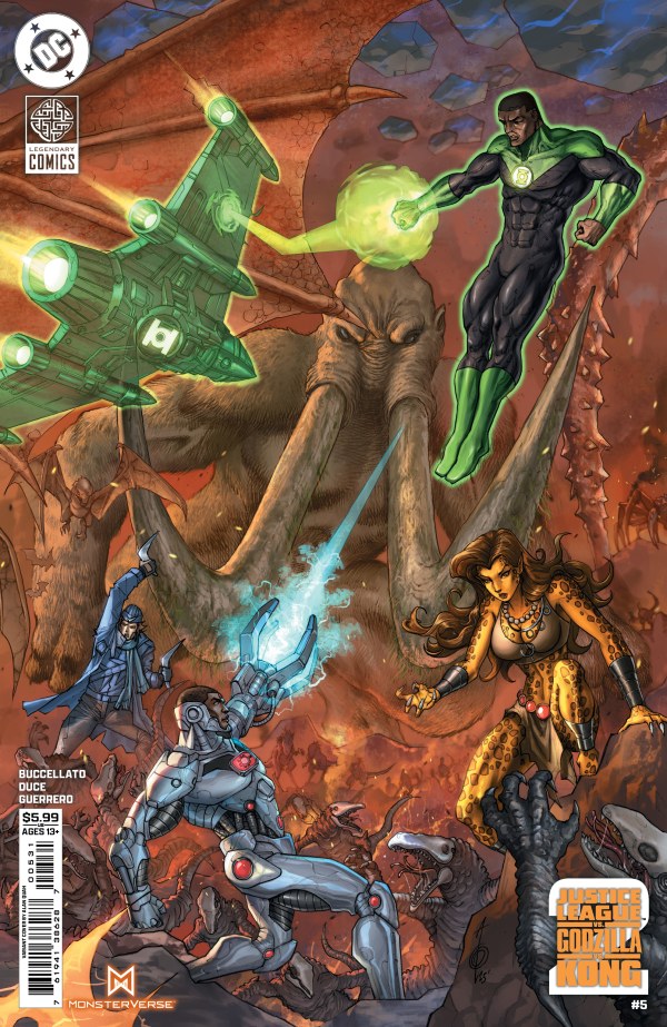 Justice League vs Godzilla vs Kong 2 #5 (Alan Quah Connecting Variant)