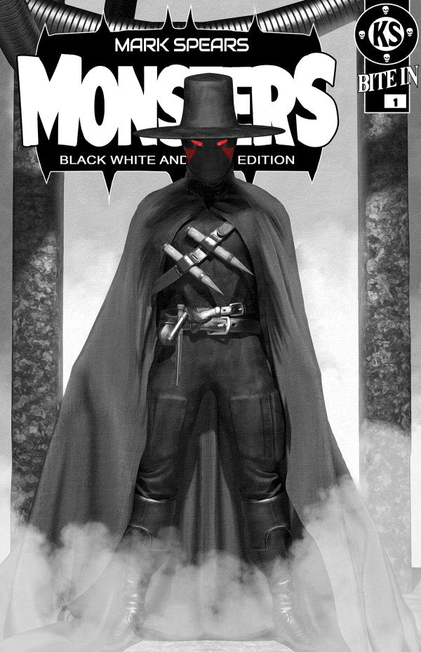 Mark Spears Monsters #1 Black, White, and Dead Edition (7th Print)