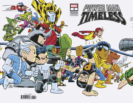 Power Man: Timeless #3 (Chris Giarrusso Connecting Wraparound Variant)