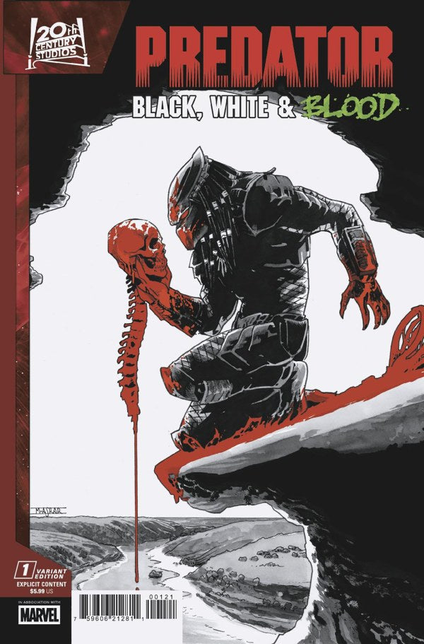 Predator: Black, White & Blood #1