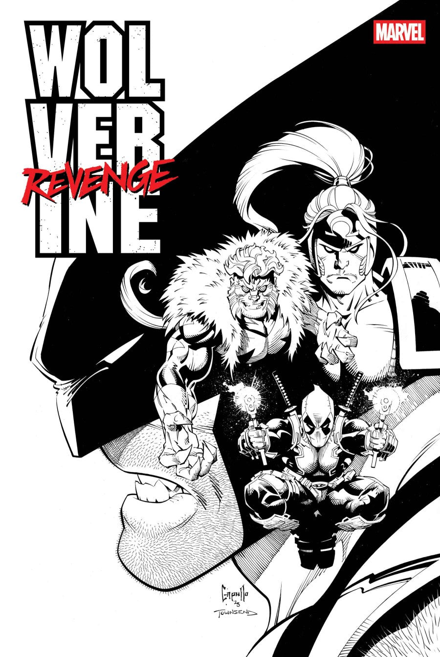 Wolverine: Revenge - Red Band Raw: Black & White Edition #1