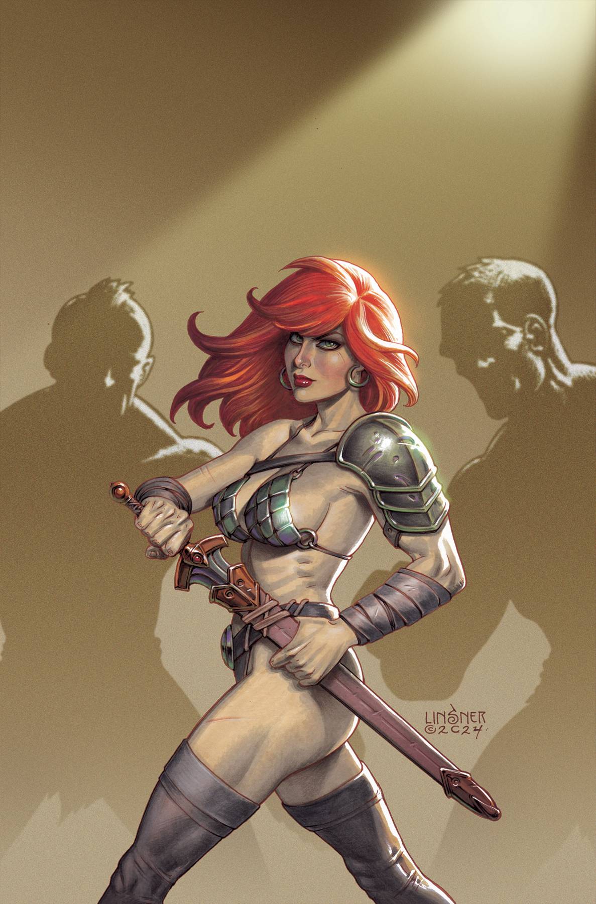 Red Sonja: Empire of the Damned #2 (Joseph Michael Linsner Foil 1:15)