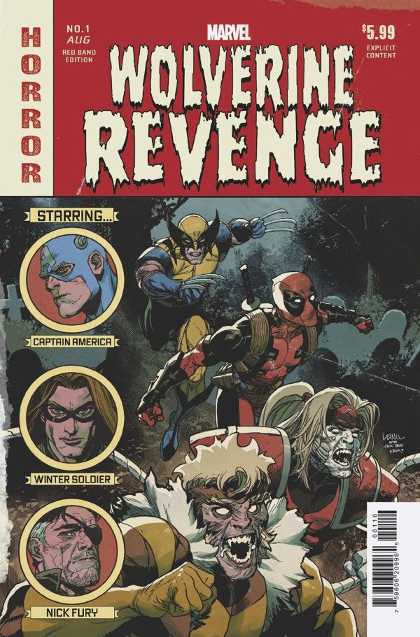 Wolverine: Revenge - Red Band #1 (Leinil Francis Yu 1:25) 9.0 Condition