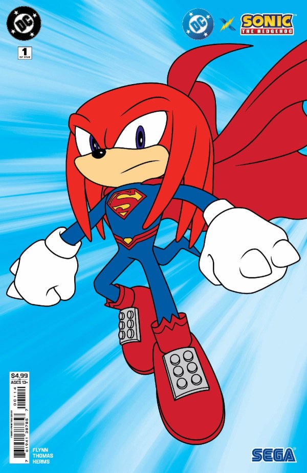 DC x Sonic the Hedgehog #1