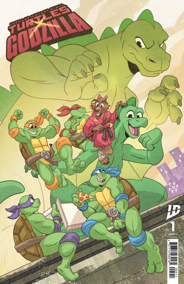 Teenage Mutant Ninja Turtles x Godzilla #1