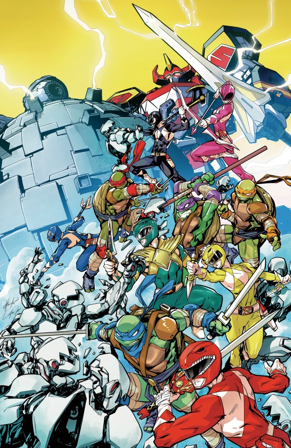 Mighty Morphin Power Rangers/Teenage Mutant Ninja Turtles III #4