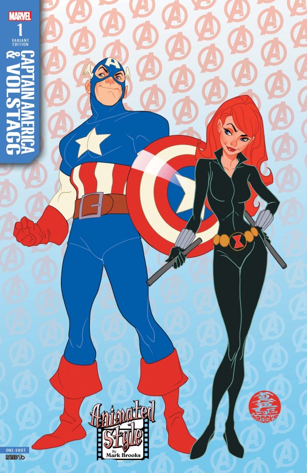 Captain America & Volstagg #1 (Mark Brooks Variant)