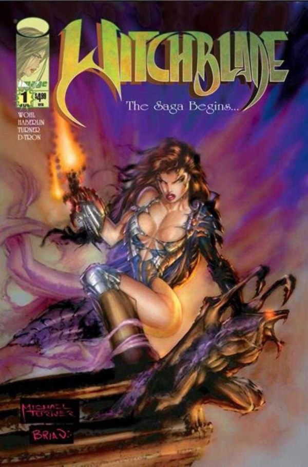 Witchblade #1 Facsimile (2025) Foil (Wraparound)