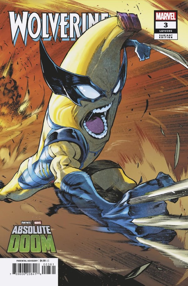 Wolverine #3 (2024) Fortnite Variant