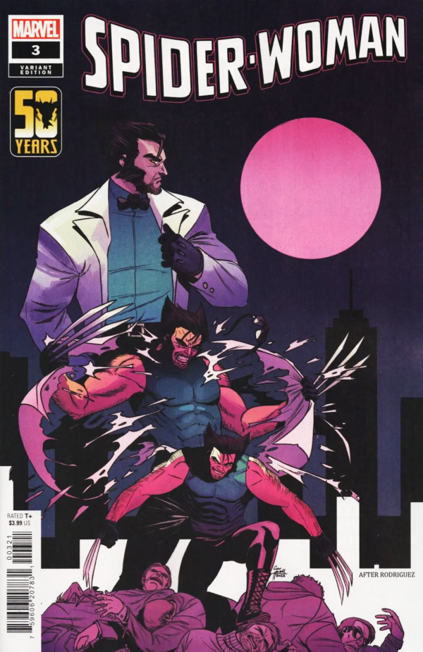 Spider-Woman #3 (Wolverine Homage Variant)