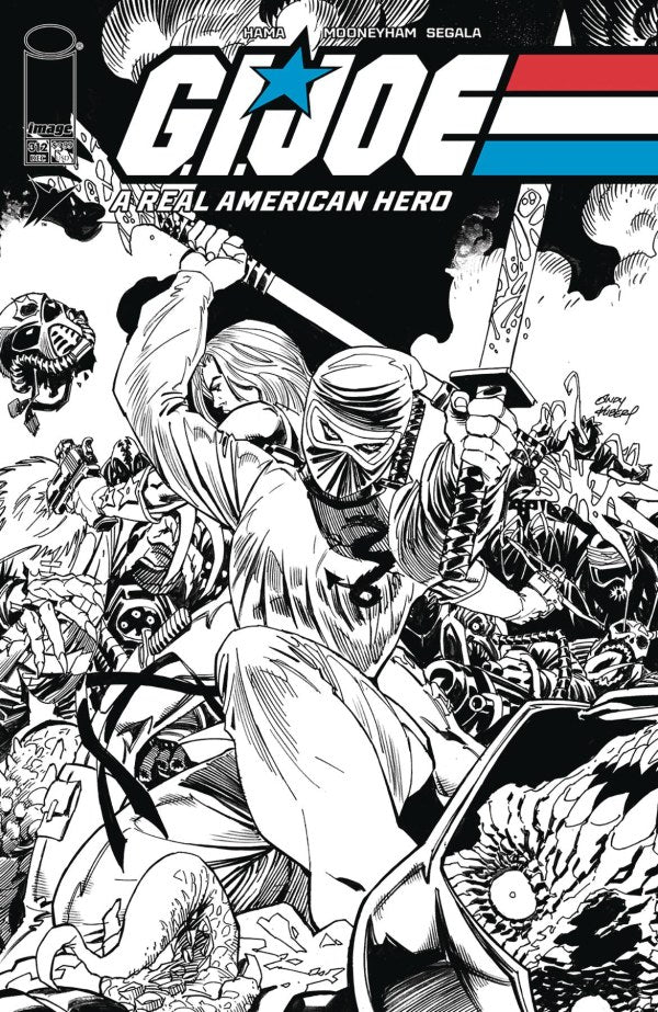 G.I. Joe: A Real American Hero #312 (B&W Variant)