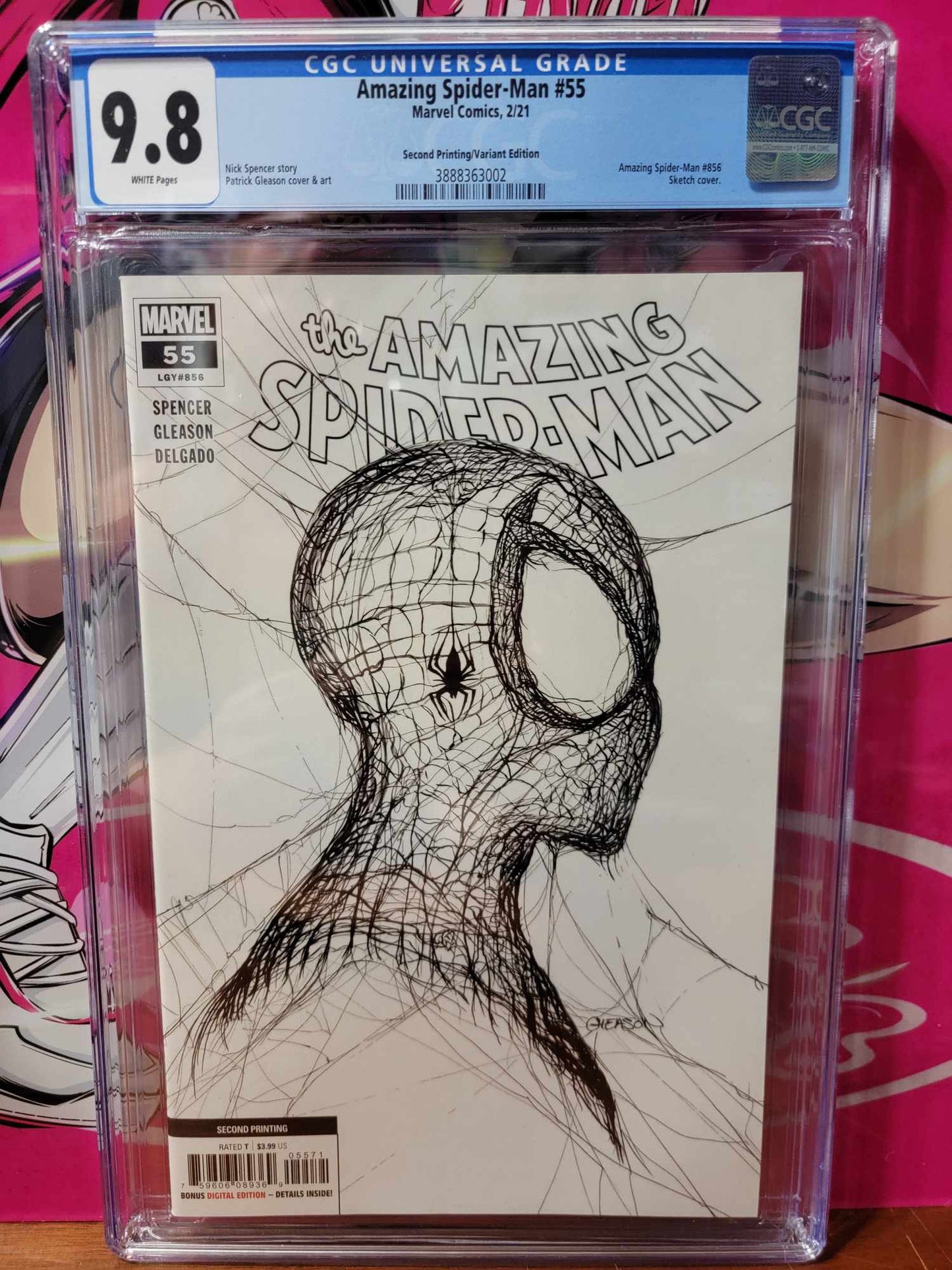 Amazing Spider-Man (1:50 Patrick Gleason) CGC 9.8