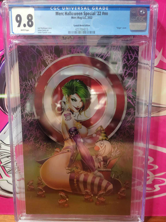 Merc Halloween Special (2022) CGC 9.8 Jamie Tyndall (NSFW Metal)