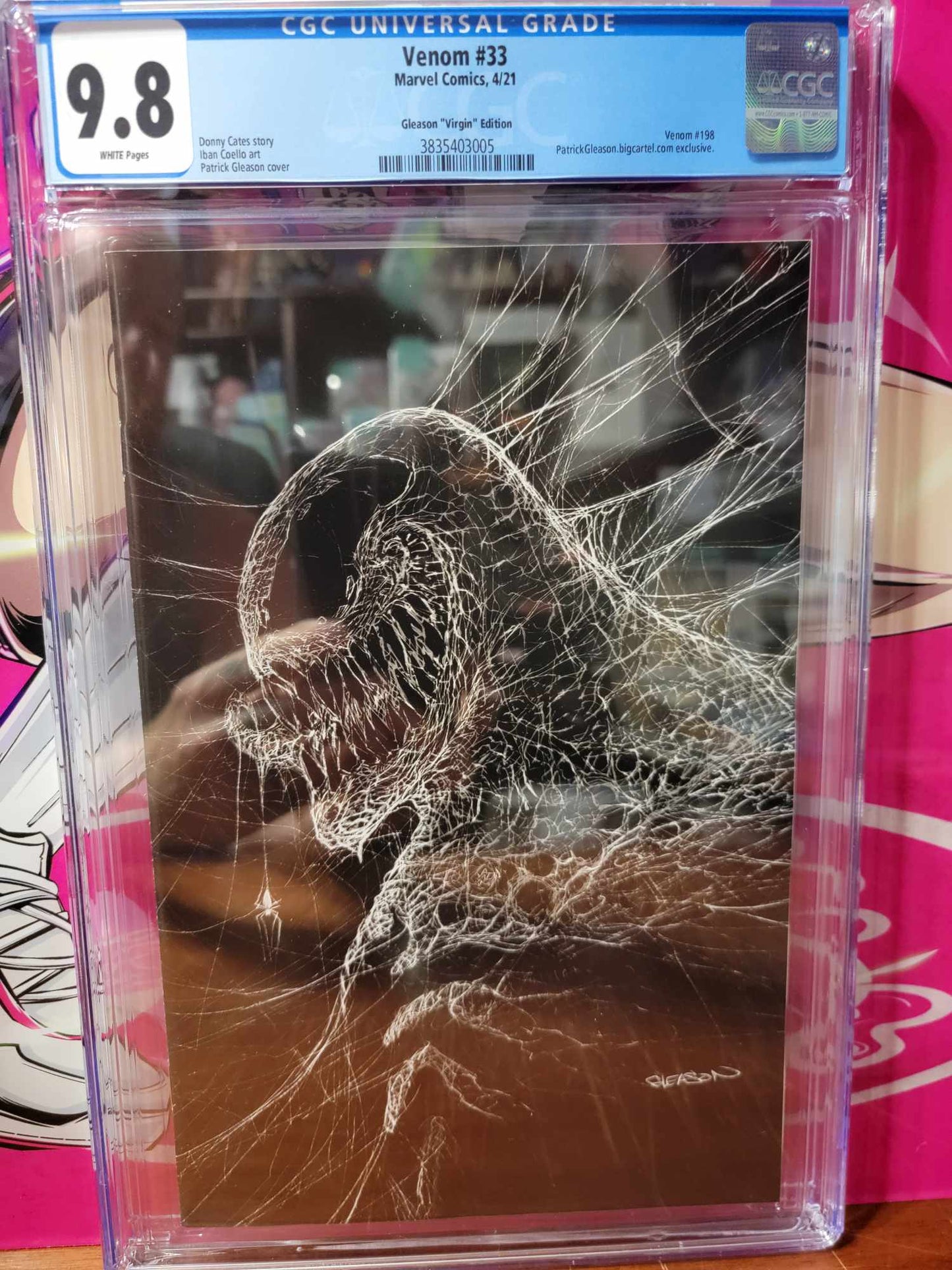 Venom #33 (Gleason Store Exclusive) CGC 9.8