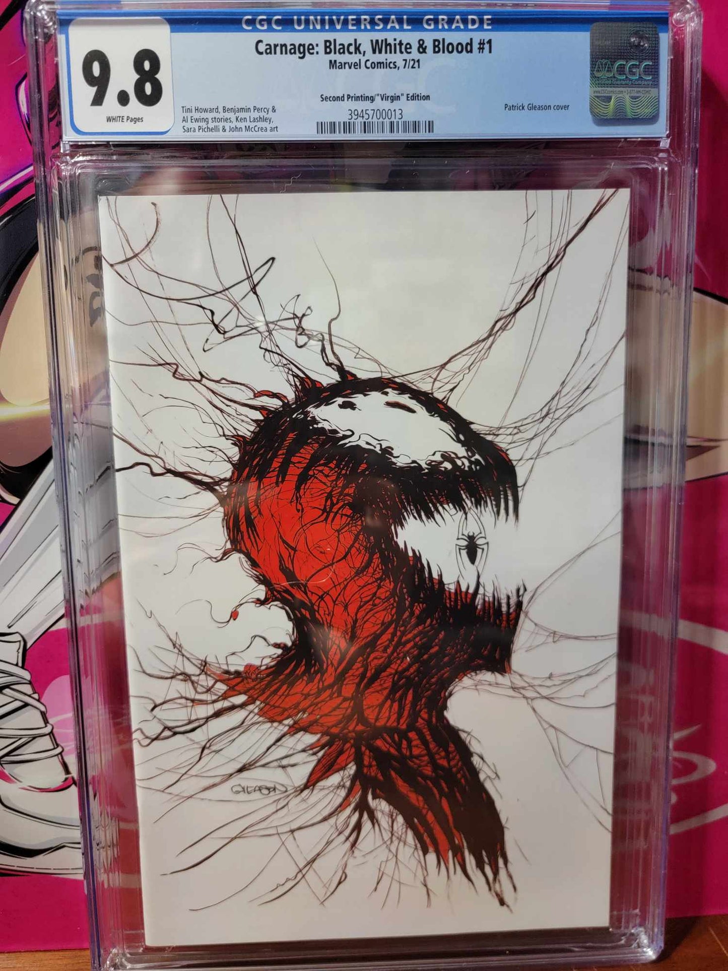 Carnage: Black, White, & Blood #1 (Gleason Store Exclusive) CGC 9.8