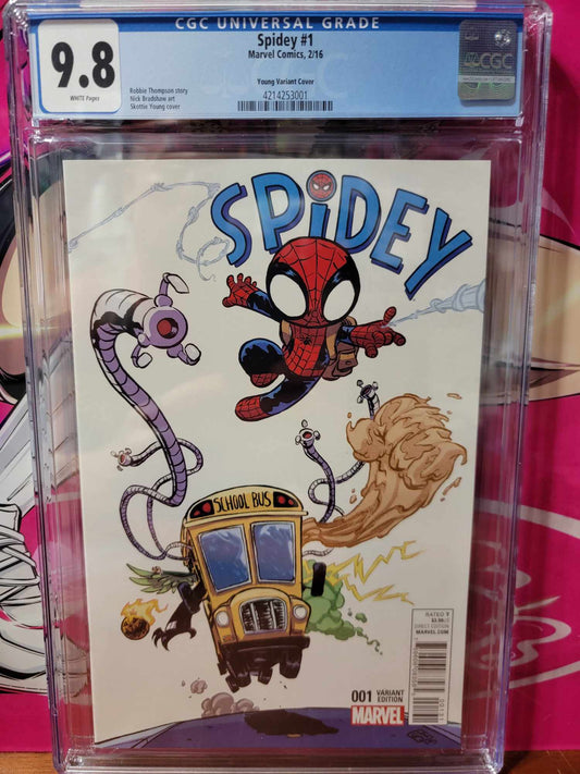 Spidey #1 (Skottie Young) CGC 9.8