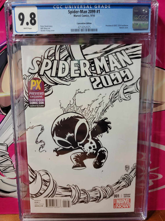 Spider-Man 2099 #1 (Skottie Young PX Exclusive) CGC 9.8