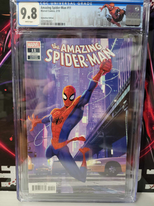 Amazing Spider-Man #11 (1:10 Animation) Custom ASM Vault Label (CGC 9.8)