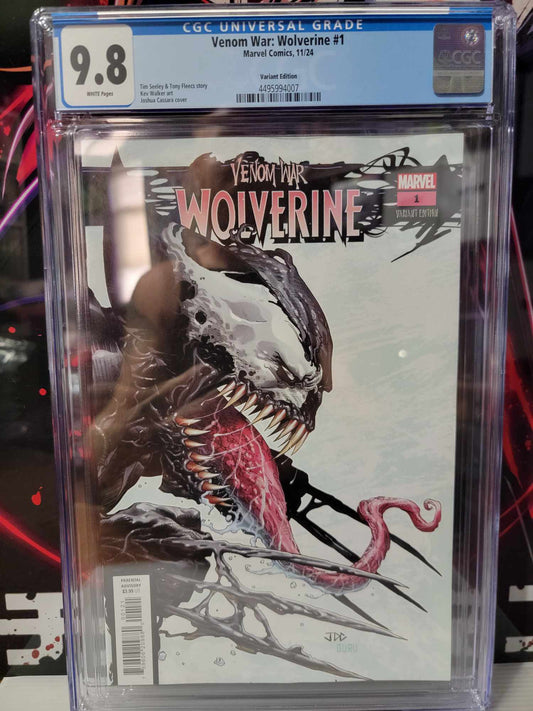 Venom War: Wolverine #1 (Joshua Cassara) CGC 9.8