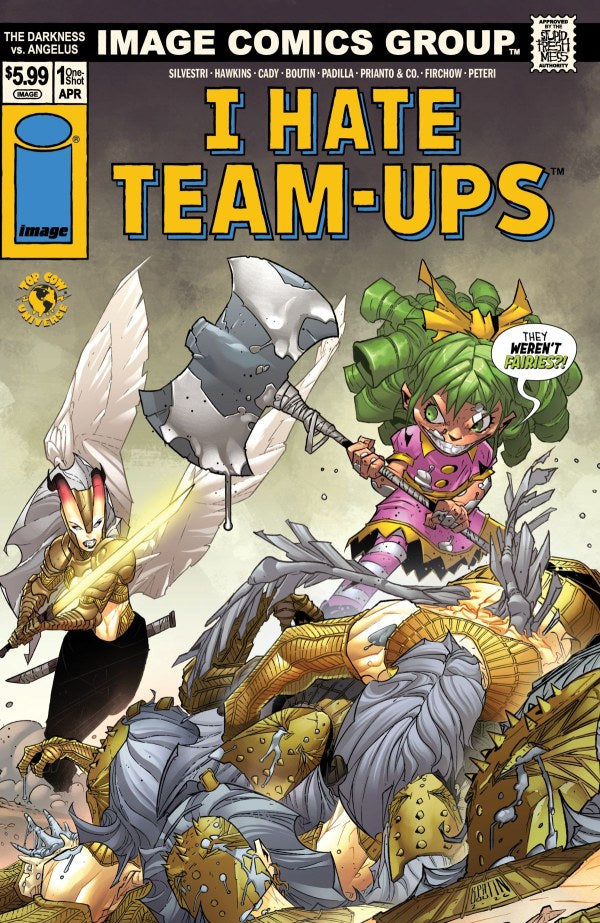Darkness vs Angelus #1 (Fairyland Team-Up Variant)