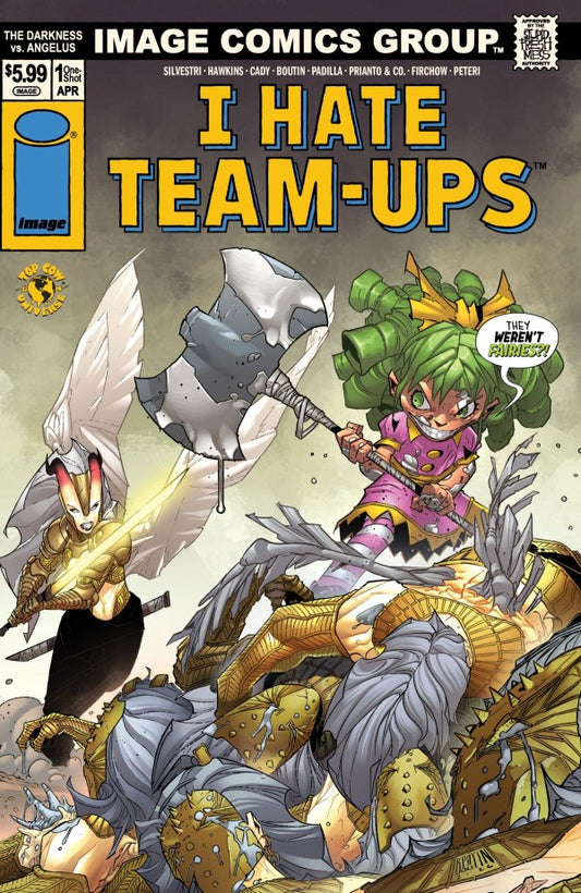 Darkness vs Angelus #1 (Fairyland Team-Up Variant)