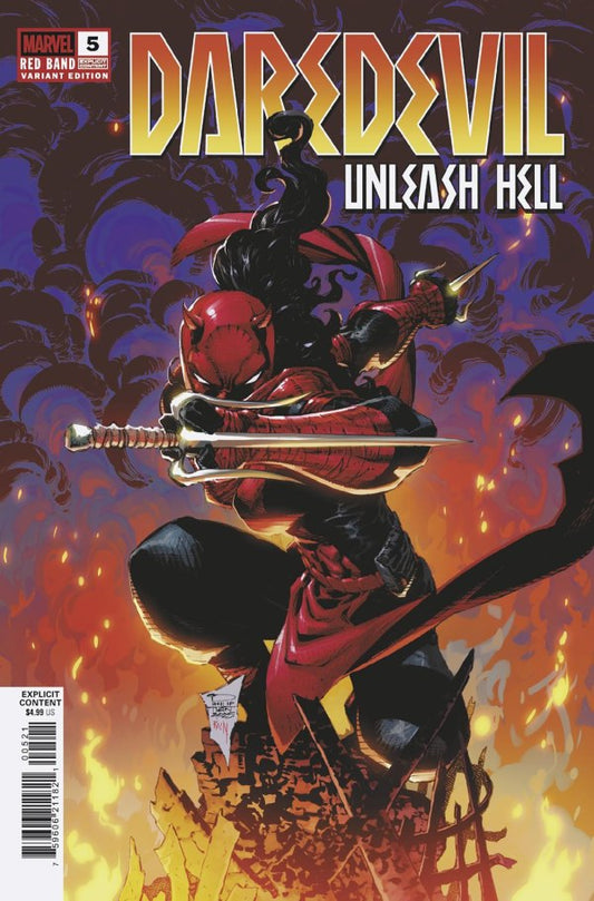 Daredevil: Unleash Hell - Red Band #5 (Philip Tan Variant)
