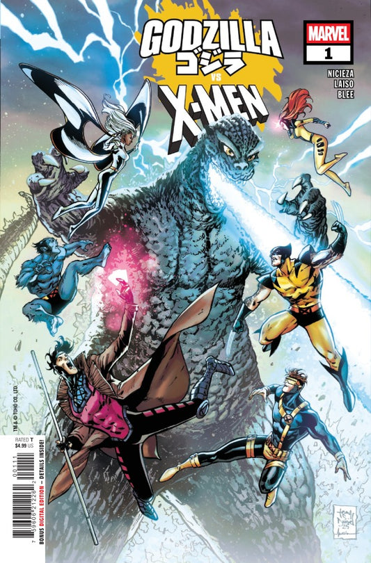 Godzilla vs X-Men #1