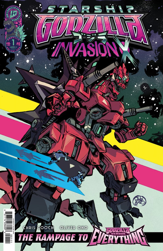 Starship Godzilla: Invasion X #1