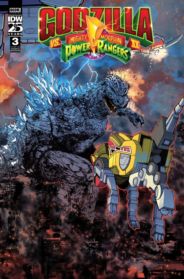 Godzilla vs. the Mighty Morphin Power Rangers II #3