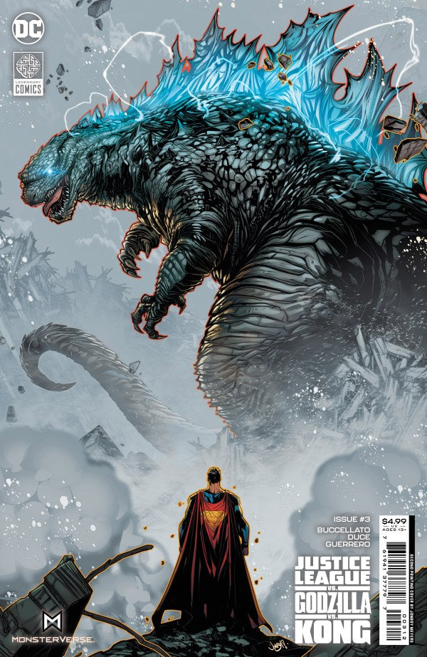 Justice League vs Gozilla vs Kong #3 (Second Print Print)