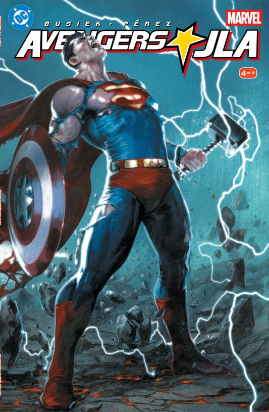 JLA/Avengers #4 Facsimile (2026) Gabriele Dell'Otto Wraparound Variant