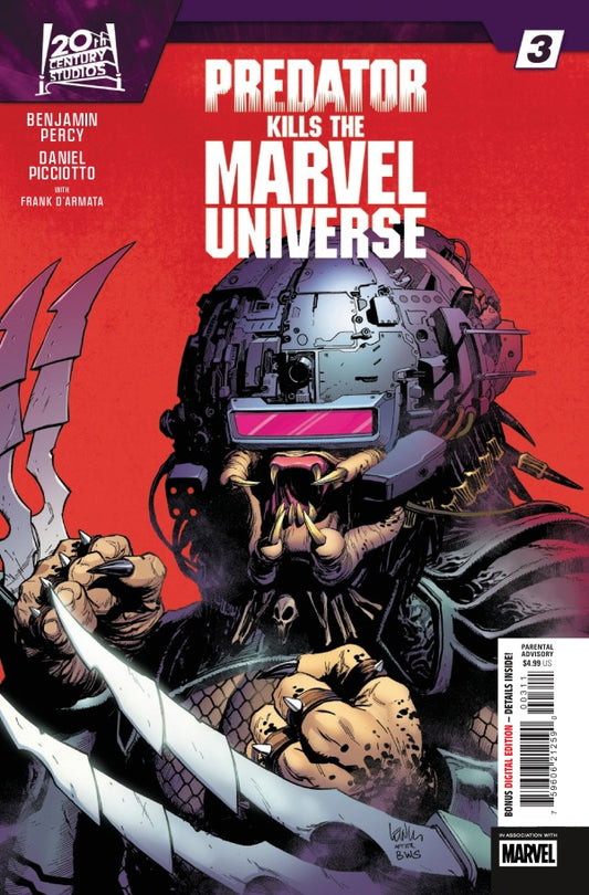 Predator: Kills the Marvel Universe #3